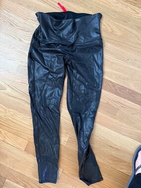 Spanx XL leather legging